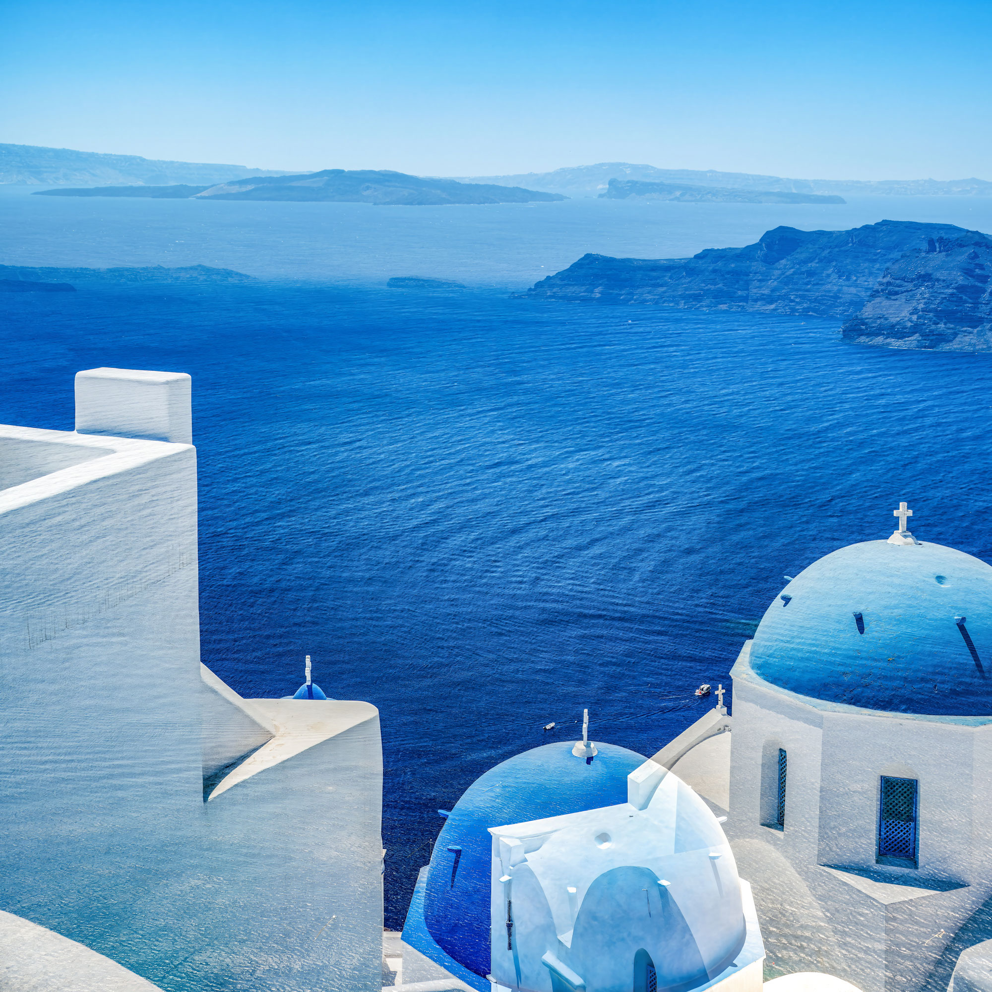 BLUE DOMES